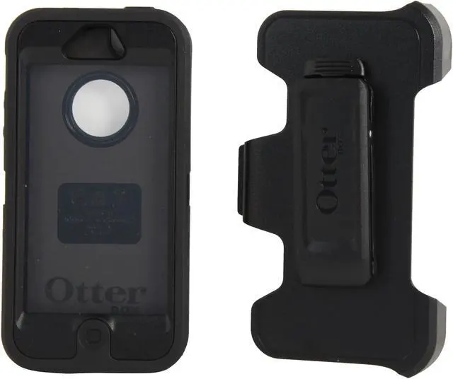 Main image of OtterBox Defender Black Solid Case For iPhone 5 / 5s 77-21908