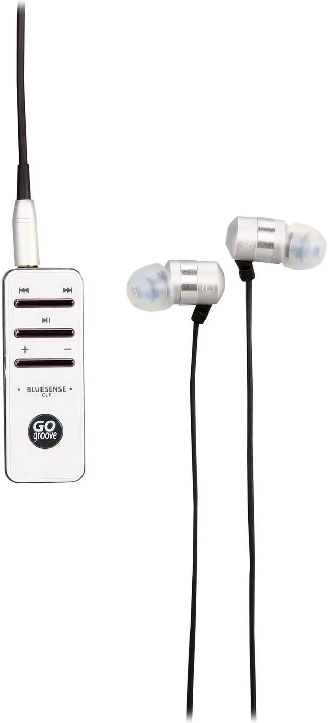 Alt view image 2 of 13 - Accessory Power Bluetooth Wireless Stereo Receiver Headset w/ Audio Streaming & Playback Controls for iPhone 5, HTC One, LG Nexus 4, Samsung Galaxy Note 2, Droid RAZR MAXX HD & More Devices - GOgroove BlueSENSE CLP