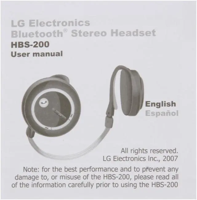 Alt view image 11 of 11 - LG Behind the Neck Stereo Bluetooth Headphone Bulk (HBS-200) - OEM