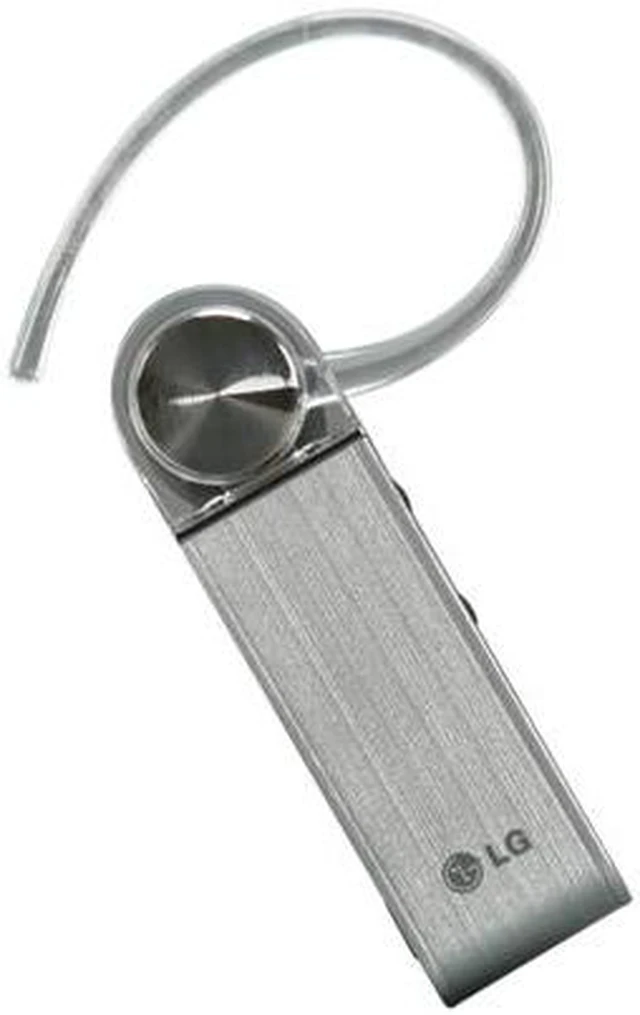 Main image of LG Over-the-ear Bluetooth Headset with Dual Microphone Technology Silver Bulk (HBM-570) - OEM