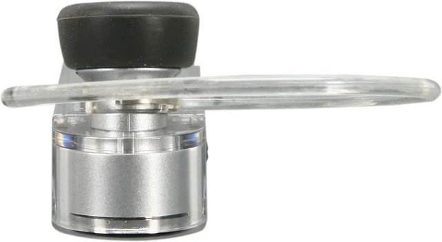 Alt view image 3 of 7 - LG Over-the-ear Bluetooth Headset with Dual Microphone Technology Silver Bulk (HBM-570) - OEM