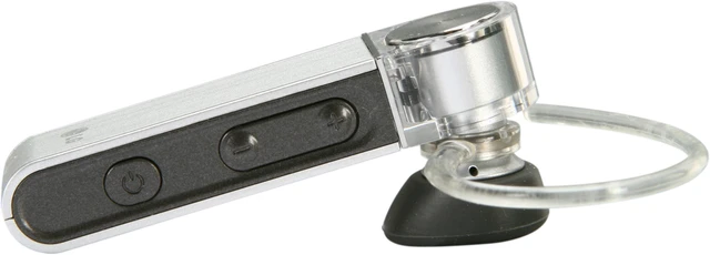 Alt view image 5 of 7 - LG Over-the-ear Bluetooth Headset with Dual Microphone Technology Silver Bulk (HBM-570) - OEM