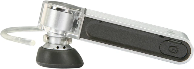 Alt view image 6 of 7 - LG Over-the-ear Bluetooth Headset with Dual Microphone Technology Silver Bulk (HBM-570) - OEM