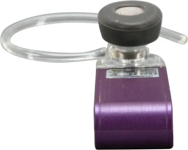 Alt view image 4 of 7 - LG Over-the-ear Bluetooth Headset with Dual Microphone Technology Purple Bulk (HBM-570) - OEM