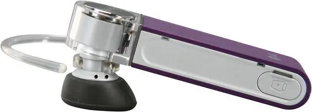 Alt view image 6 of 7 - LG Over-the-ear Bluetooth Headset with Dual Microphone Technology Purple Bulk (HBM-570) - OEM