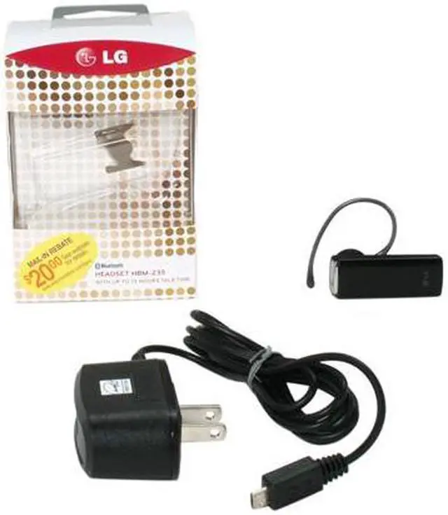 Alt view image 7 of 7 - LG HBM-235 Black Bluetooth 3.0 Headset w/ 13hrs Of Talk Time & Multi-Point Connectivity
