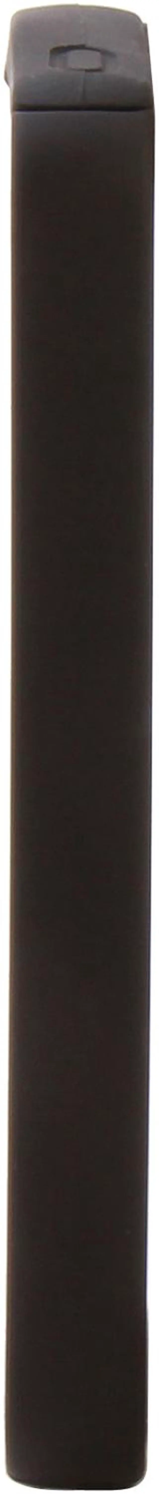 Alt view image 5 of 7 - Incipio SILICRYLIC DualPro Obsidian Black / Obsidian Black Solid Hard Shell Case w/ Silicone Core for iPhone 5 / 5S IPH-815