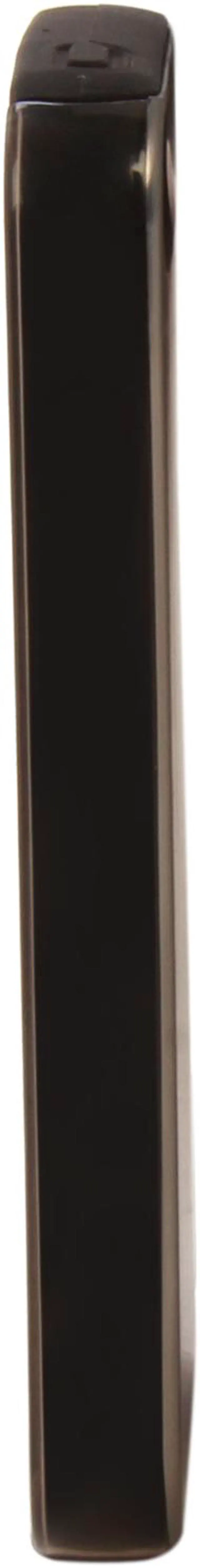 Alt view image 5 of 7 - Incipio SILICRYLIC Shine Titanium Silver / Obsidian Black Hard Shell Case w/ Silicone Core For iPhone 5 / 5S IPH-875
