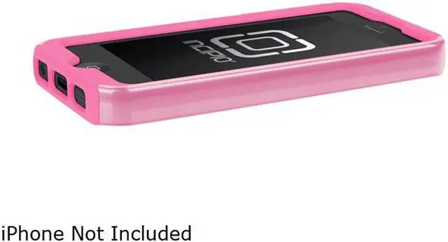Alt view image 4 of 4 - Incipio DualPro Shine Optical White / Hot Pink Case For iPhone 5 / 5S IPH-878