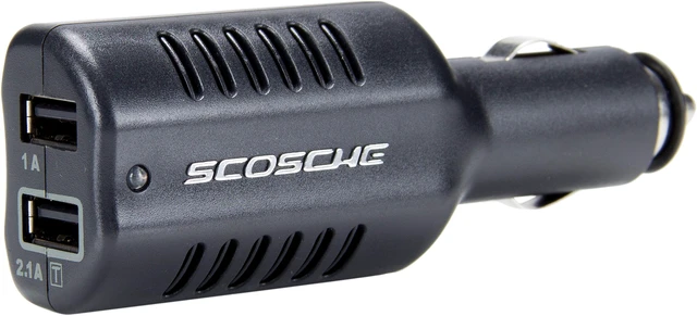 Main image of SCOSCHE GUSBC3 reVIVE II Black Dual USB Car Charger
