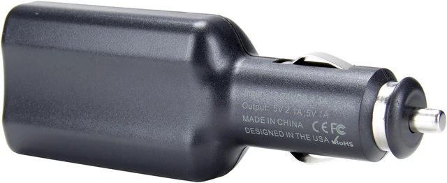 Alt view image 5 of 6 - SCOSCHE GUSBC3 reVIVE II Black Dual USB Car Charger