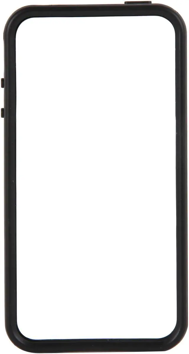 Main image of SCOSCHE bandEDGE g4 Black Polycarbonate & Rubber Edge Case for iPhone 4/4S IP4EBKVB