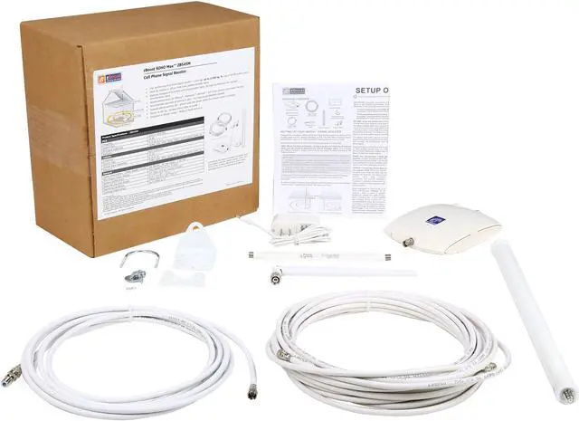 Alt view image 6 of 6 - zBoost SOHO MAX, dual-band cell phone signal booster up to 3500 sq. ft. ZB545M