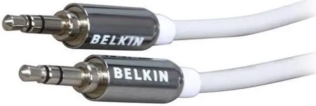 Main image of BELKIN Mini-Stereo Cable for iPhone Silver (F8Z181-06-GLD)
