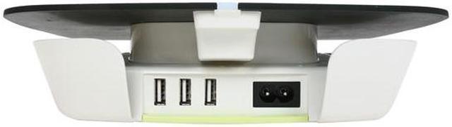 Alt view image 4 of 5 - BELKIN Conserve Valet (F7C008q) Black, White and Lemongrass Smart USB Charging Station