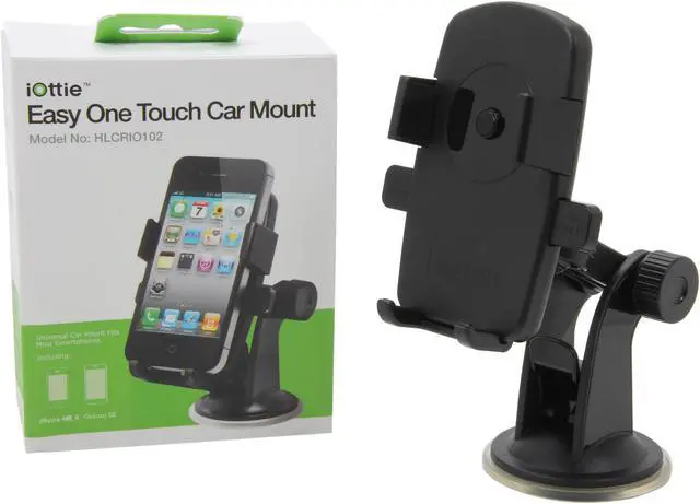 Alt view image 8 of 8 - iOttie Easy One Touch Windshield Dashboard Car Mount Holder for iPhone 5 / 5C / 5S / 6 / 6S / SE, Galaxy S5 / S6 / S7, S6 / S7 Edge And More