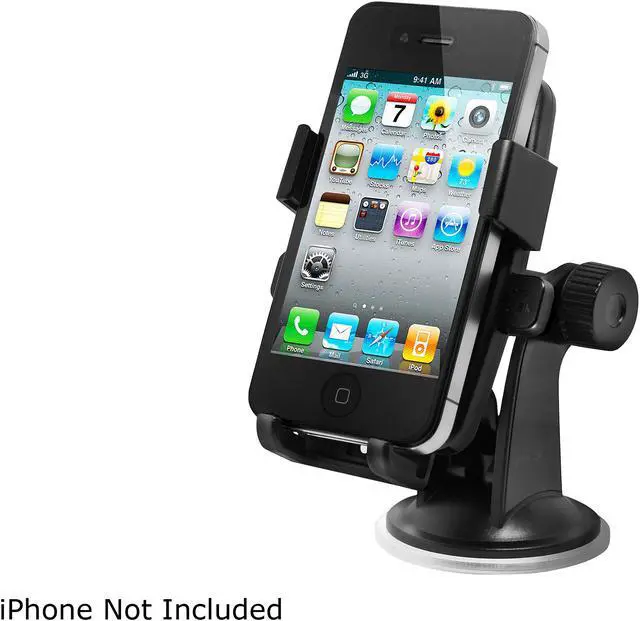 Main image of iOttie Easy One Touch Windshield Dashboard Car Mount Holder for iPhone 5 / 5C / 5S / 6 / 6S / SE, Galaxy S5 / S6 / S7, S6 / S7 Edge And More