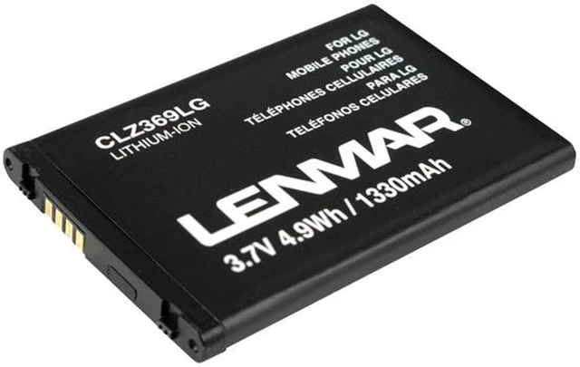 Main image of Lenmar 1330 mAh Replacement Battery for LG Ally VS740 CLZ369LG