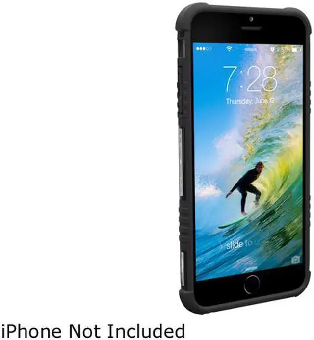 Alt view image 4 of 4 - UAG iPhone 6 Plus / iPhone 6s Plus [5.5-inch screen] Feather-Light Rugged [ICE] Military Drop Tested Phone Case