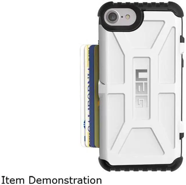 Alt view image 2 of 6 - UAG iPhone 8 / iPhone 7 / iPhone 6s [4.7-inch screen] Trooper Card Case [WHITE] Case