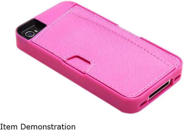 Alt view image 6 of 13 - CM4 Q Card Wallet Case for iPhone 4S/4 - Pink Sapphire