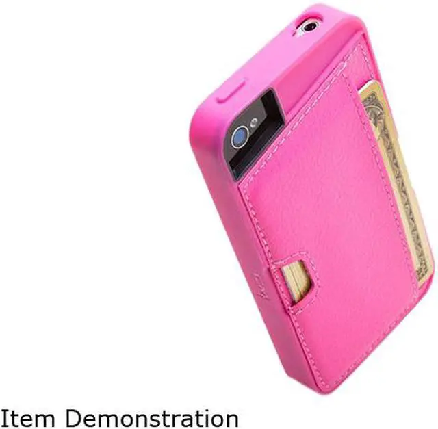 Alt view image 11 of 13 - CM4 Q Card Wallet Case for iPhone 4S/4 - Pink Sapphire