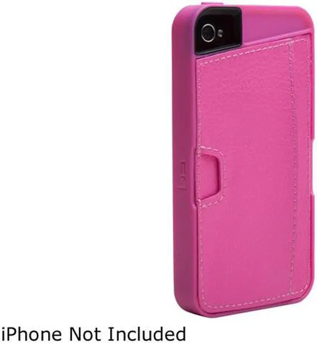 Alt view image 2 of 13 - CM4 Q Card Wallet Case for iPhone 4S/4 - Pink Sapphire