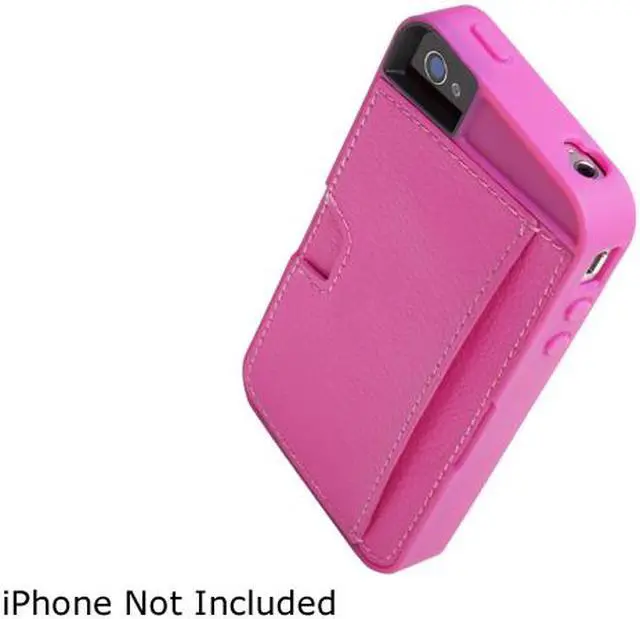 Alt view image 7 of 13 - CM4 Q Card Wallet Case for iPhone 4S/4 - Pink Sapphire