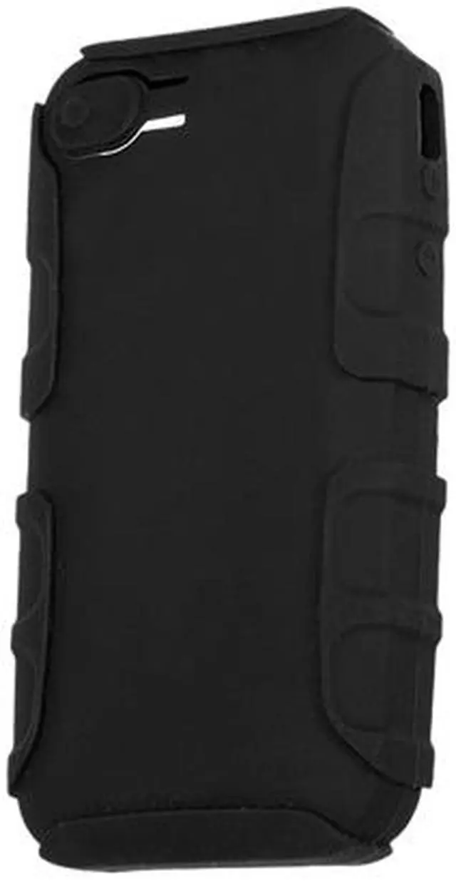 Alt view image 4 of 9 - Seidio CONVERT Plus Combo Black Case For iPhone 4 / 4S BD4-HKR4IPH4X-BK