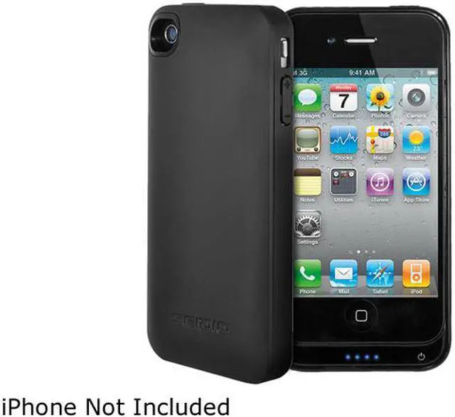 Main image of Seidio CONVERT Plus Combo Black Case For iPhone 4 / 4S BD4-HKR4IPH4X-BK