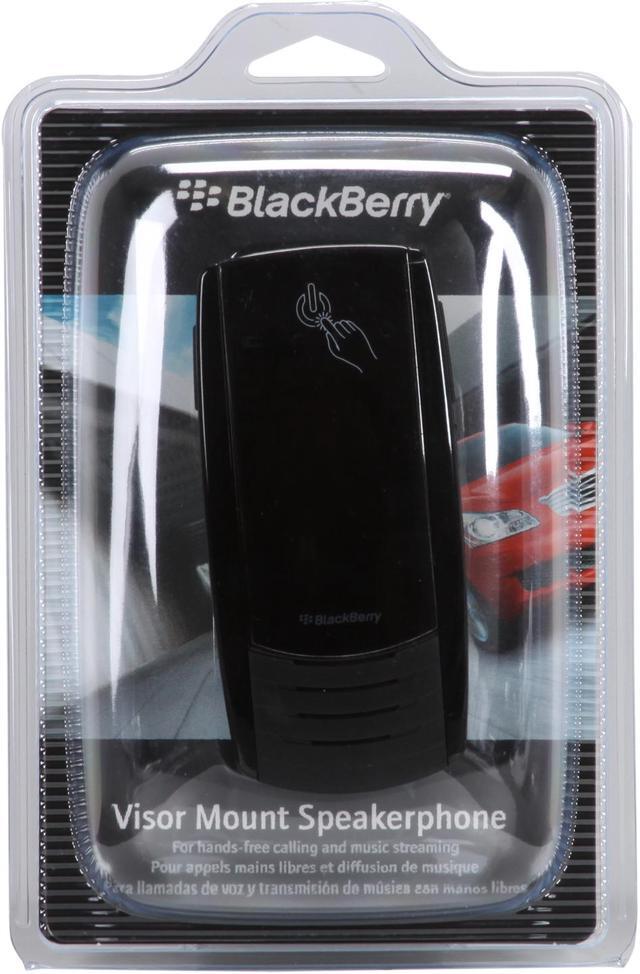Alt view image 5 of 5 - Blackberry Handsfree Visor Mount Black Bluetooth Speaker /Car kit w/FM Transmitter for BB Torch 9850/9860 & Torch 2 9810 (ACC-23438-001)