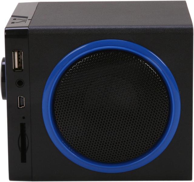 Alt view image 7 of 9 - GOgroove SonaVERSE BX Portable Stereo Speaker System w/ Rechargeable Battery & 3.5mm Aux Port - Works With Apple, Samsung, HTC, Sony and More Smartphones, Tablets, MP3 Players, Computers & More