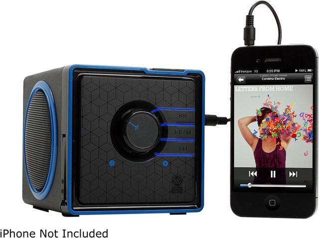 Alt view image 2 of 9 - GOgroove SonaVERSE BX Portable Stereo Speaker System w/ Rechargeable Battery & 3.5mm Aux Port - Works With Apple, Samsung, HTC, Sony and More Smartphones, Tablets, MP3 Players, Computers & More