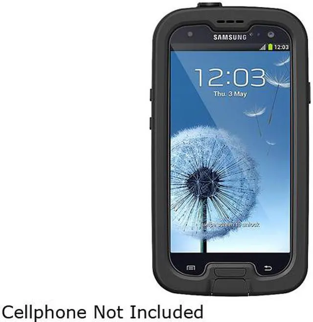 Main image of LifeProof Nuud Black Waterproof Case for Samsung Galaxy S III 1701-01