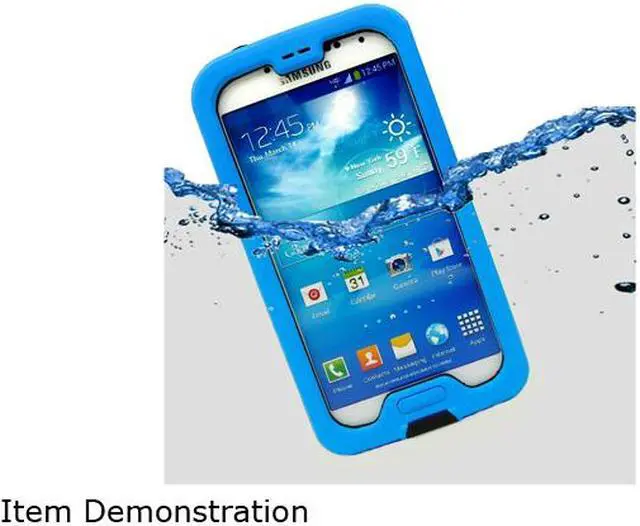 Alt view image 3 of 3 - LifeProof NUUD Cyan/Black/Clear Case for Galaxy S4 1801-04
