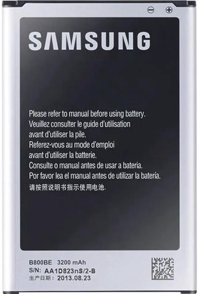 Main image of SAMSUNG 3200 mAh Replacement Standard Battery for Galaxy Note 3 EB-B800BUBESTA