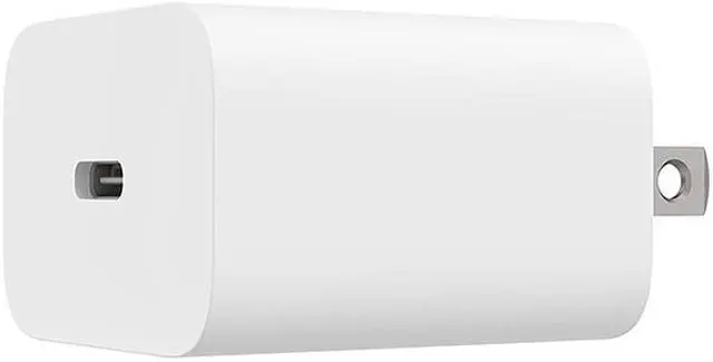 Alt view image 6 of 6 - BELKIN BBC005-WH-2PK White 20W USB-C PD Wall Charger with PPS, 2-Pack