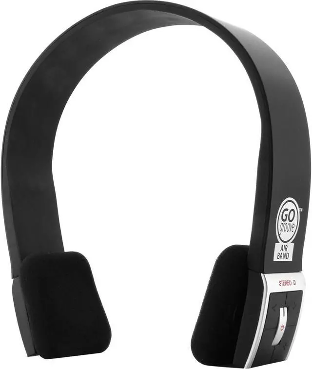 Main image of GOgroove AirBAND Bluetooth Over-Ear Headphones with Hands-Free Microphone and Onboard Controls - Works with Apple iPhone 6s , Samsung Galaxy S6 Edge , LG G4 and More Smartphones