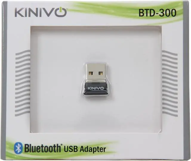 Alt view image 6 of 6 - Kinivo BTD-300 Black Bluetooth 3.0 USB Adapter