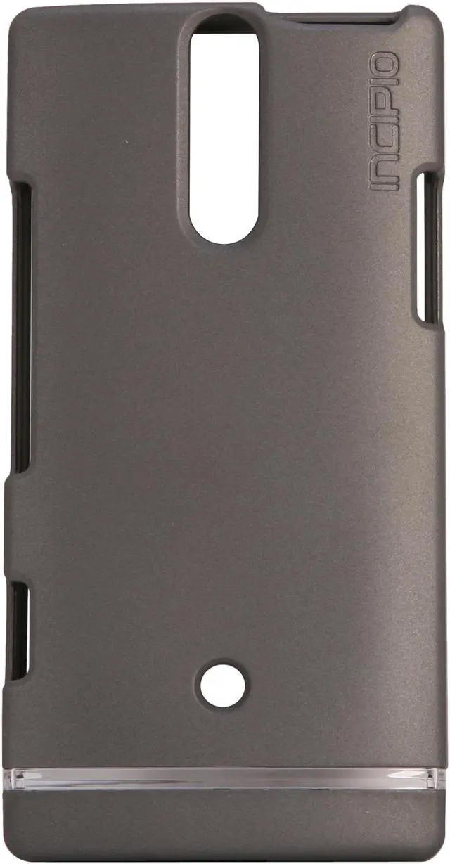Main image of Incipio EDGE Iridescent Gray Hard Shell Slider Case For Sony Xperia S SE-107
