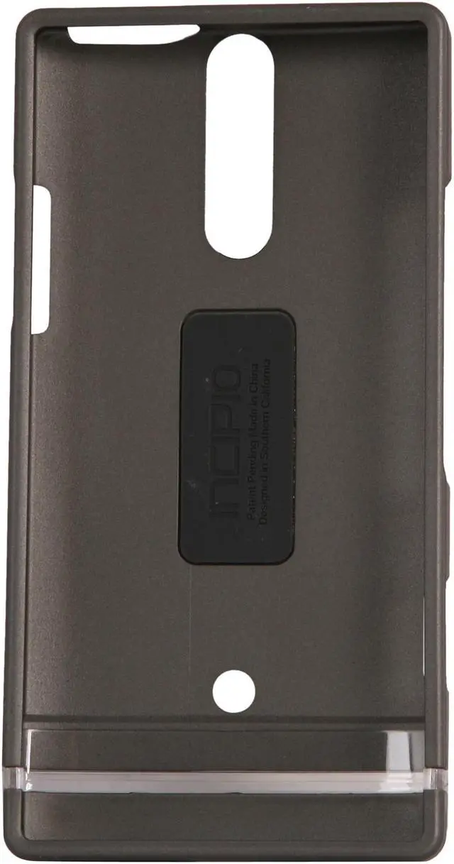Alt view image 4 of 7 - Incipio EDGE Iridescent Gray Hard Shell Slider Case For Sony Xperia S SE-107