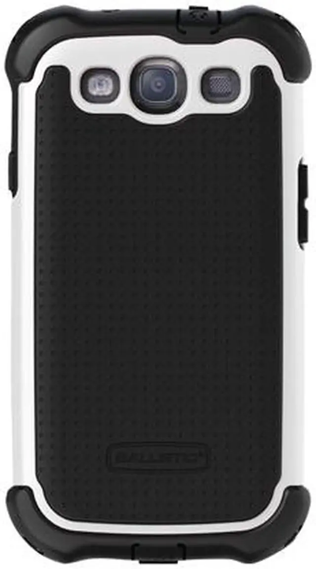 Alt view image 2 of 4 - Ballistic Case SG MAXX Black/White Case For Samsung Galaxy S III SX0932-M385