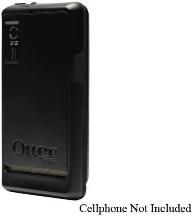 Alt view image 3 of 6 - Otter Box Black Commuter Case For Motorola Droid (MOT4-DROID-20-C5OTR_A)