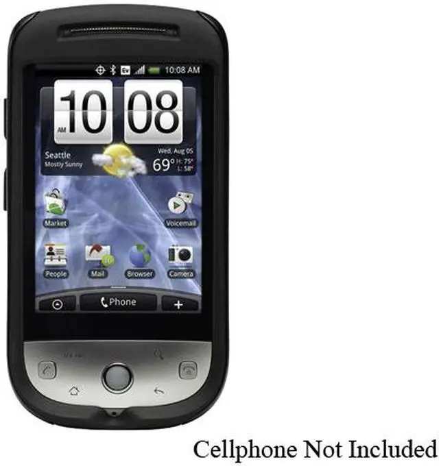 Main image of Otter Box Black Commuter Series Case for HTC Hero (HTC4-HERO1-20-C5OTR)