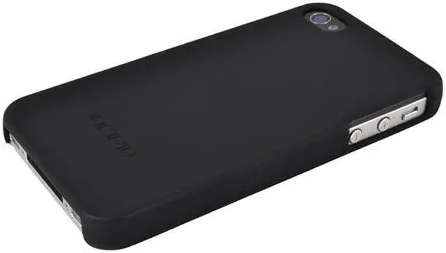 Alt view image 5 of 7 - Incipio feather Matte Black Solid Ultra Light Hard Shell Case for iPhone 4/4S                                                         IPH-512