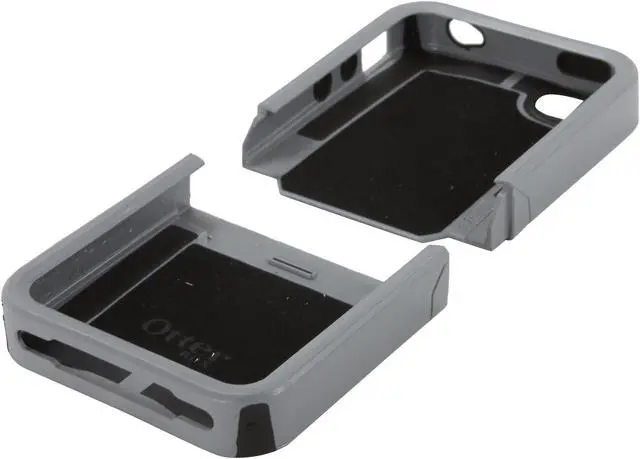 Alt view image 7 of 11 - OtterBox Reflex Series Gunmetal Solid Case for iPhone 4/4S 77-18916