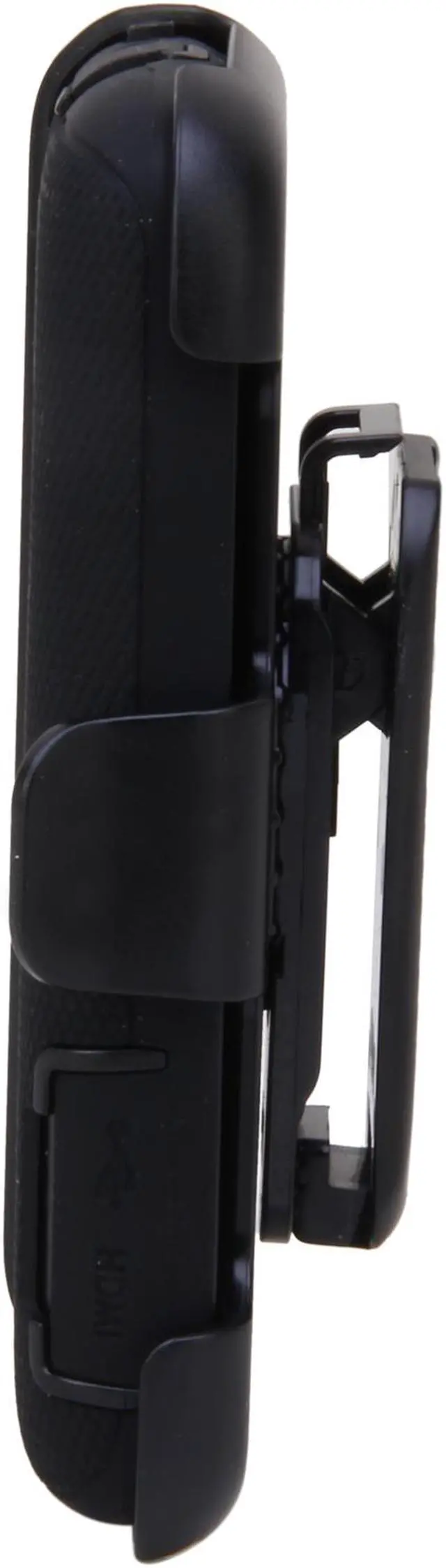 Alt view image 3 of 7 - OtterBox Defender Black Solid Case for Motorola ATRIX 2 MOT2-ATRX2-20-E4OTR