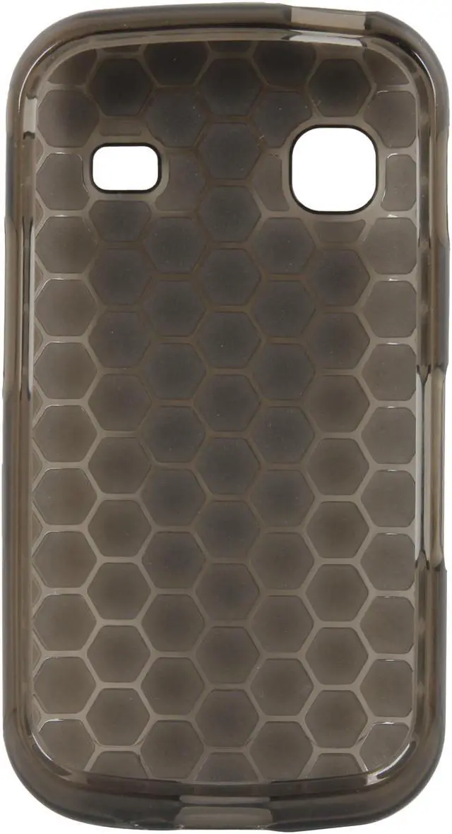 Alt view image 4 of 7 - Wireless Solutions Smoke Honeycomb Dura-Gel Case For Samsung Repp SCH-R680 388259