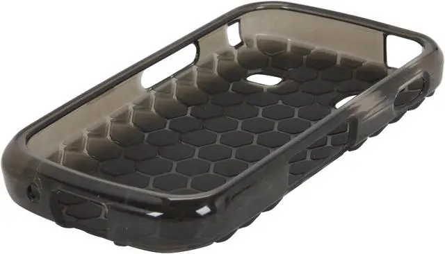 Alt view image 6 of 7 - Wireless Solutions Smoke Honeycomb Dura-Gel Case For Samsung Repp SCH-R680 388259