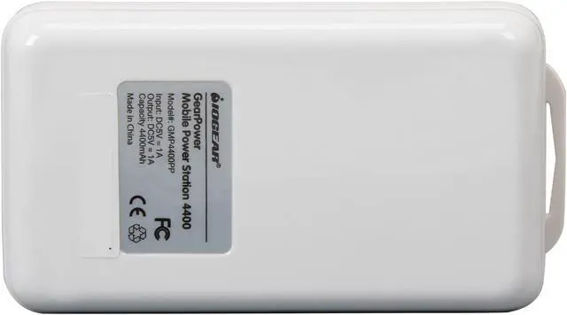 Alt view image 4 of 8 - IOGEAR GearPower White 4400 mAh Mobile Power Station for Smartphones & Tablets (Susan G. Komen Edition) GMP4400PP